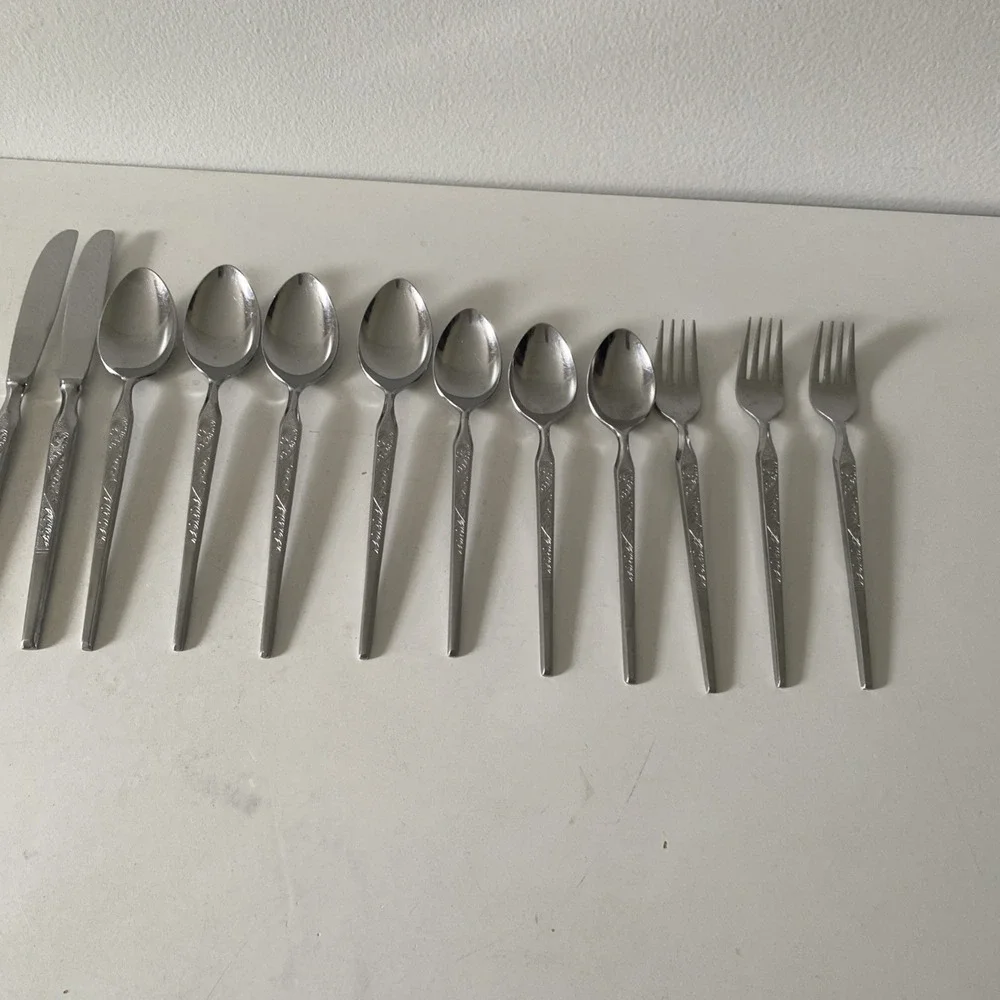 Stanley Roberts Winthrop Flatware Set Stainless Dinner Fork Spoon Knife Japan
